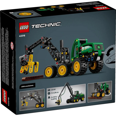 LEGO Technic 42218 John Deere 1470H ratinis derintuvas