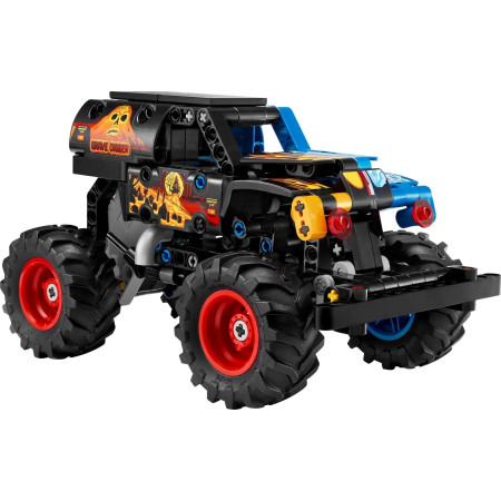 LEGO Technic 42219 Monster Jam Grave Digger Ugnis ir ledas