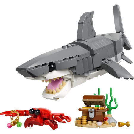 LEGO Creator 31381 Grėsmingas ryklys ir lobio skrynia