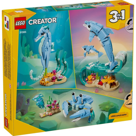 LEGO Creator 31385 Jūros gyvūnai: gražus delfinas