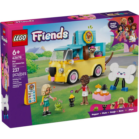 LEGO Friends 42678 Furgonas su gyvūnų aksesuarais