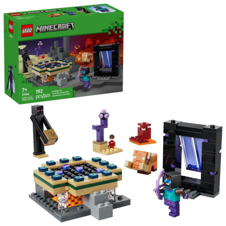 LEGO Minecraft 21584 Kelionė per Nether ir End
