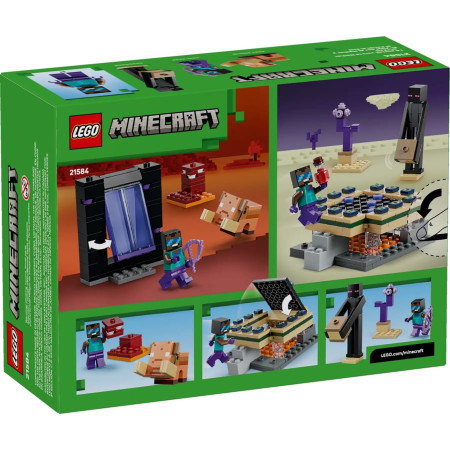LEGO Minecraft 21584 Kelionė per Nether ir End