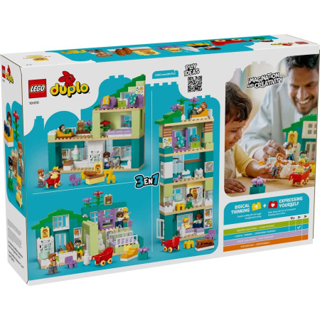 LEGO Duplo Town 10470 Modernus šeimos namas 3 in 1