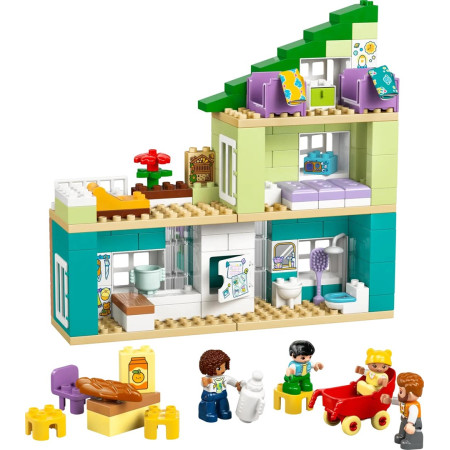 LEGO Duplo Town 10470 Modernus šeimos namas 3 in 1