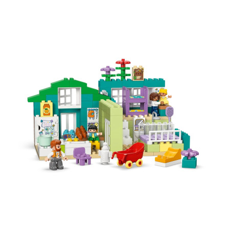 LEGO Duplo Town 10470 Modernus šeimos namas 3 in 1