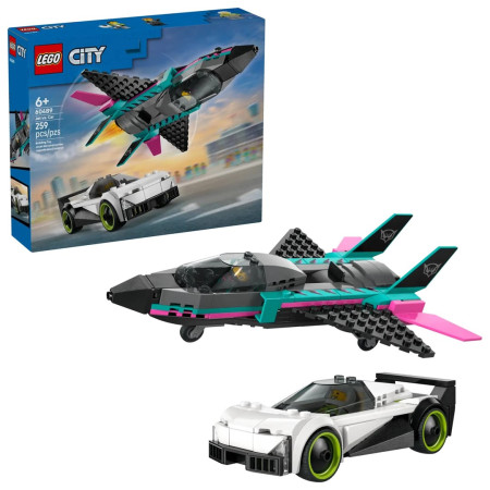 LEGO City 60489 Lėktuvas prieš automobilį