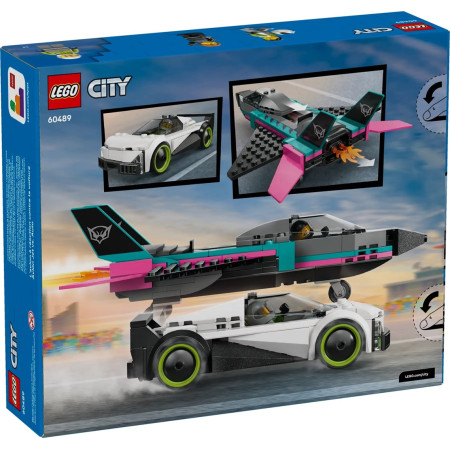 LEGO City 60489 Lėktuvas prieš automobilį