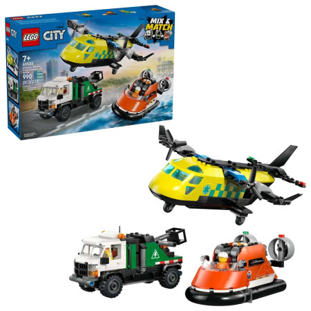 LEGO City 60505 Rinkinys su lėktuvu, serviso sunkvežimiu ir oro pagalve