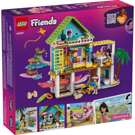 LEGO Friends 42699 Paplūdimio namelis su ruoniais