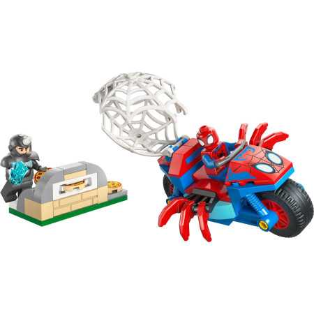 LEGO Spidey 11206 Spidey ant motociklo prieš Rhino