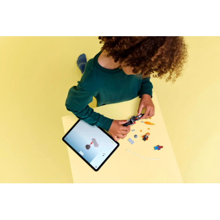 LEGO Super Heroes Marvel 76335 Spider-Man prieš Ghost Rider su motociklu