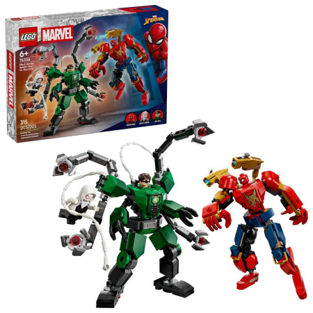 LEGO Super Heroes Marvel 76338 Mechų kova: Spider-Man prieš Doc Ock