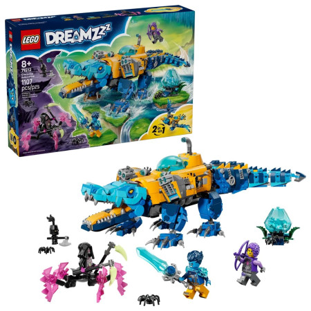 LEGO Dreamzzz 71512 Krokodilo povandeninis laivas