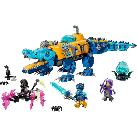 LEGO Dreamzzz 71512 Krokodilo povandeninis laivas