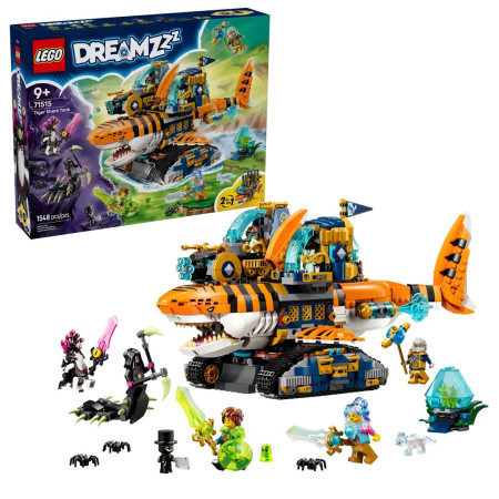 LEGO Dreamzzz 71515 Rekinoczołg Tygrysi