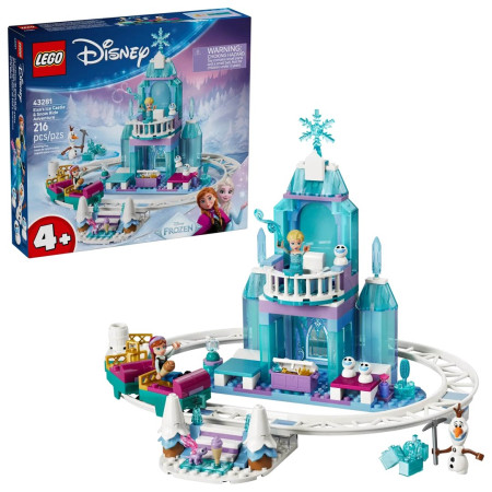 LEGO Disney Princess 43281 Elzos ledinis pilis ir sniego pramoga
