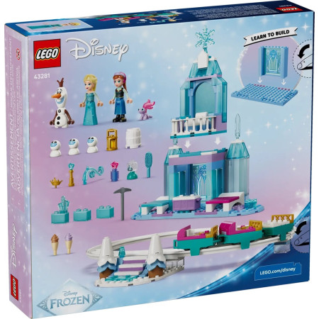 LEGO Disney Princess 43281 Elzos ledinis pilis ir sniego pramoga