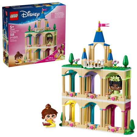 LEGO Disney Princess 43291 Mažoji Bella ir Tiana su Pilimi