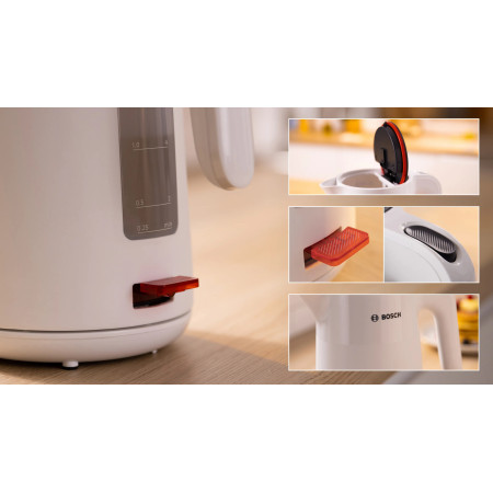 Bosch TWK2M161 elektrinis virdulys 1,7 L 2400 W balta