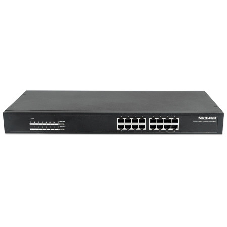 Intellinet 560993 Nevaldomas L2 Gigabit Ethernet tinklo komutatorius su PoE