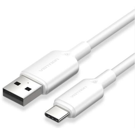 USB-C į USB 2.0 kabelis 1M Baltas CTQWF VENTION