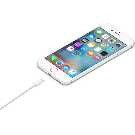 Apple USB-A - Lightning 1.0m, Baltas