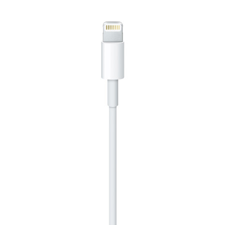 Apple USB-A - Lightning 1.0m, Baltas