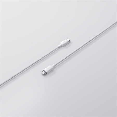Xiaomi 3A Pintas USB-C į USB-C Kabelis (1m), Baltas