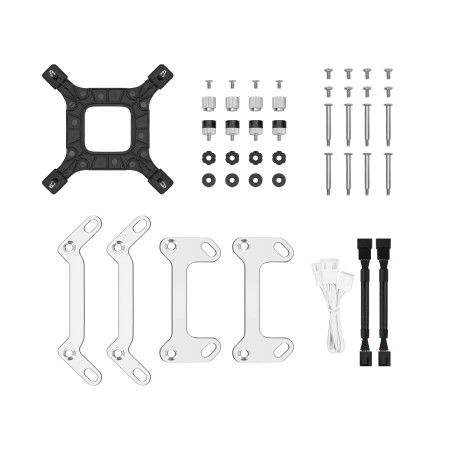 DeepCool LS520 SE vandens aušinimas AiO, 240mm - baltas