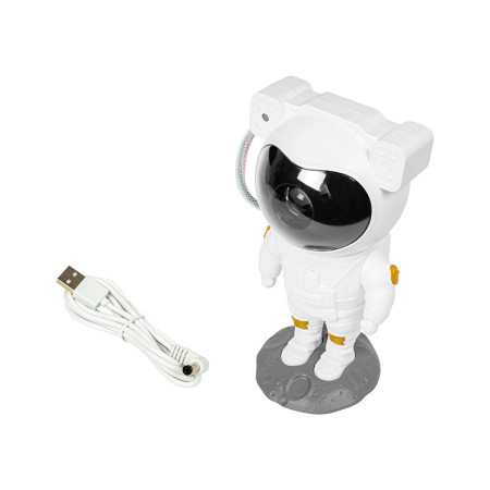 Naktinė lemputė su projekcija Astronautas Skyshow