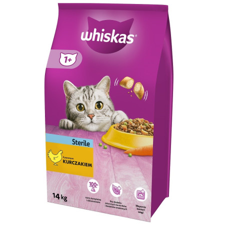 WHISKAS Sterile 14kg