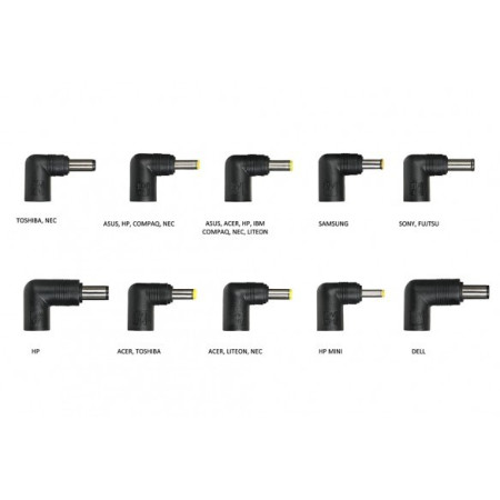 Universalus nešiojamojo kompiuterio maitinimo šaltinis IUZ90WA 90W