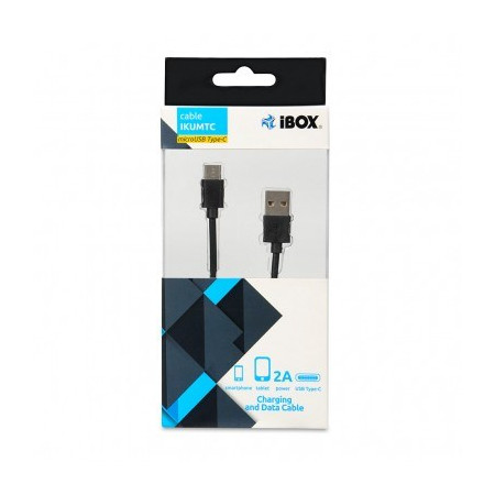 IBOX IKUMTC USB Type-C kabelis 2A, 1m