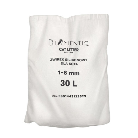 DIAMENTIQ Neutral - neutralus katės kraikas - 30 l