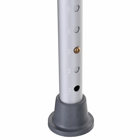 Apvalus reguliuojamas aliuminio dušo taburetė