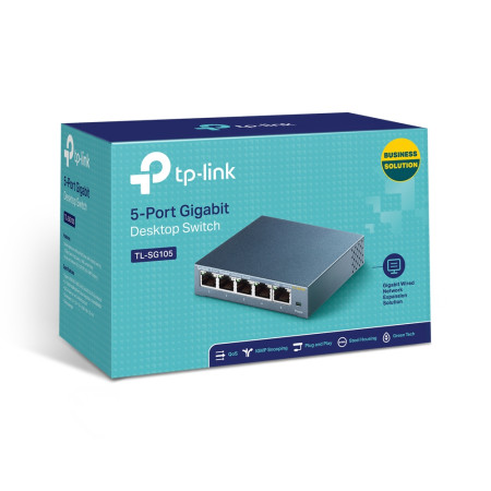 TP-Link 5x10Base-T / 100Base-TX / 1000Base-T Switch TL-SG105