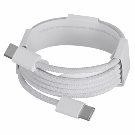 Apple USB-C - USB-C Kabelis 1.0m 60W Baltas