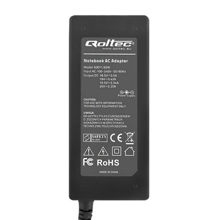 Qoltec 65W maitinimo adapteris