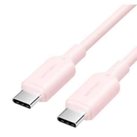 USB-C į USB-C Laidas 1M Rožinis TRCPF VENTION