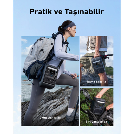 Anker SOLIX C300X Nešiojamoji maitinimo stotis 90000 mAh