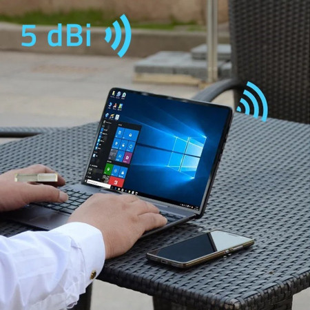 Qoltec 4G LTE DUAL Antena | 5dBi | Išorinė