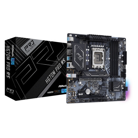 ASRock H670M Pro RS pagrindinė plokštė