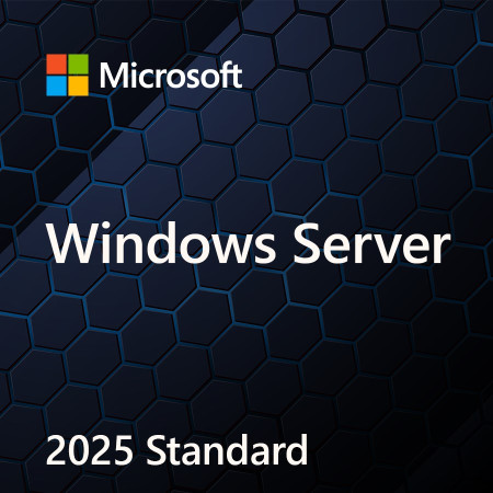 Microsoft Windows Server 2025 Standart 64bit 16 branduolių PL OEM