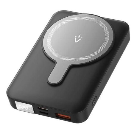 Vention Wireless Power Bank 10000mAh 22.5W Magnetinis Juodas