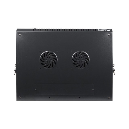 Lanberg 19" 12U 600x450 juoda pakabinama rack spinta V2