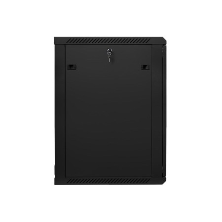 Lanberg 19" 18U 600x600 juoda pakabinama rack spinta V2