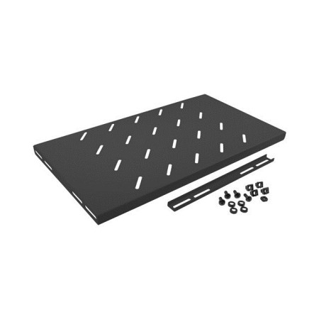 Lanberg 19'' 450mm 1U juoda lentyna