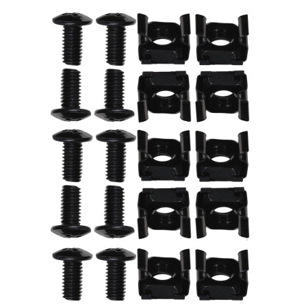 Lanberg 19'' 800mm 1U juoda lentyna