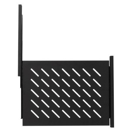 Lanberg 19'' 600mm 1U juoda ištraukiama lentyna